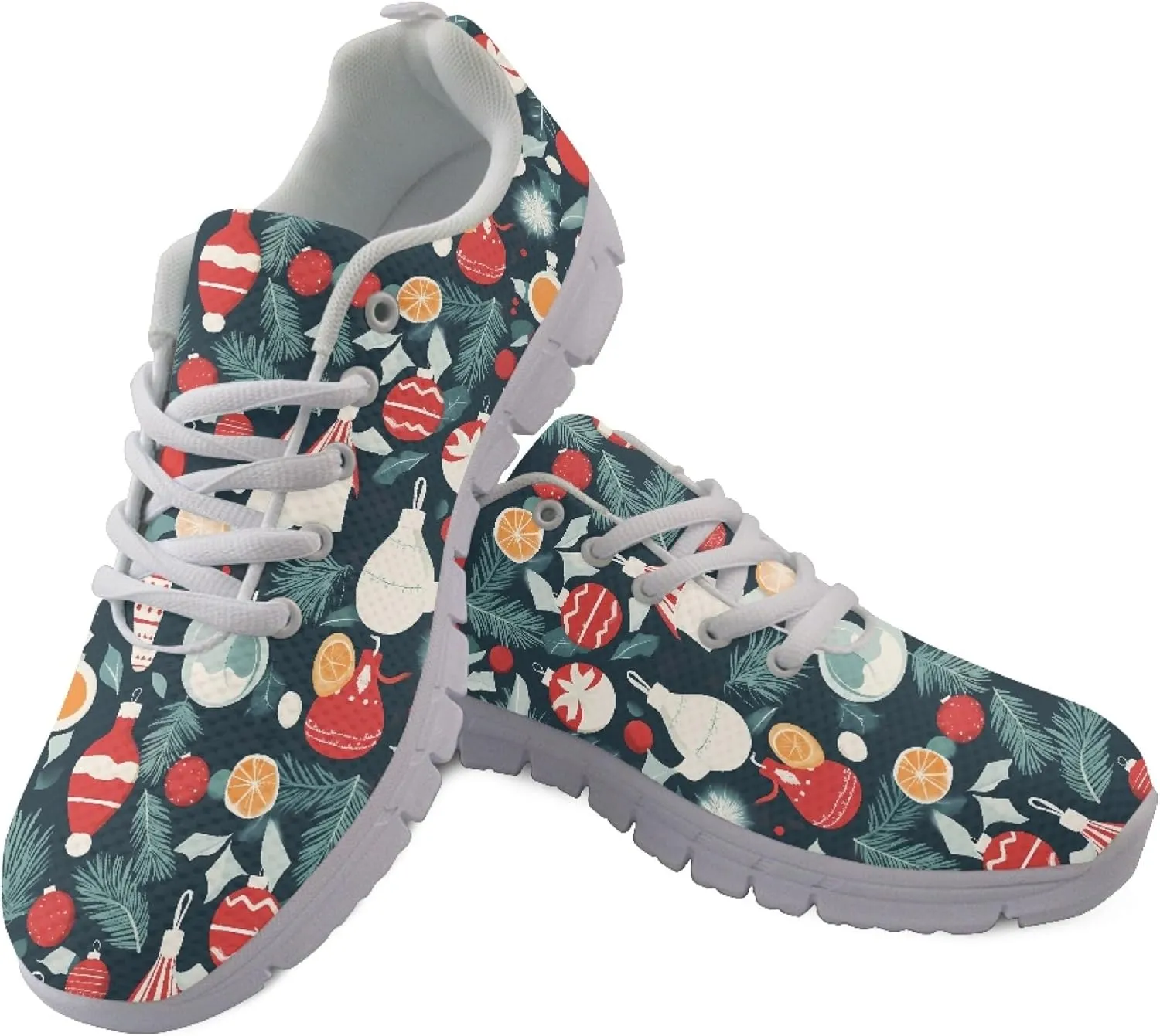 Breathable Sports Shoes for Women Teens Trainer Running Travel Sneaker Walking Low Heel Lightweight Sneakers