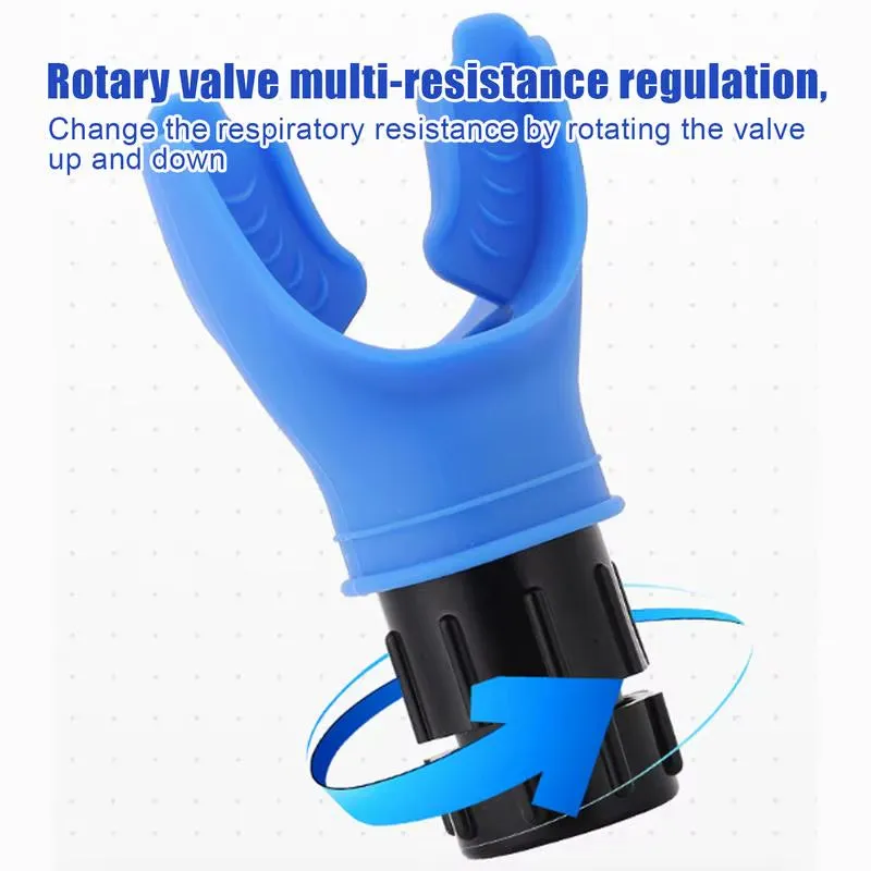 Breathing Trainer Mouthpiece - Enhance Lung Fitness!