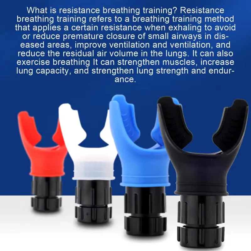Breathing Trainer Mouthpiece - Enhance Lung Fitness!