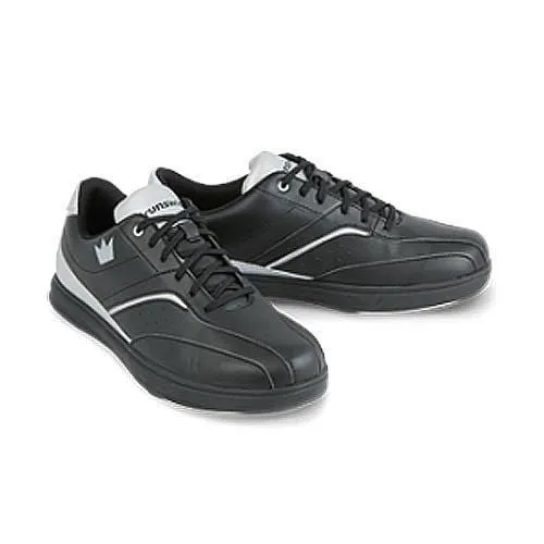 Brunswick Mens Vapor Bowling Shoes Black/Silver