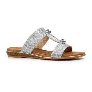 Callow II Silver Sandal