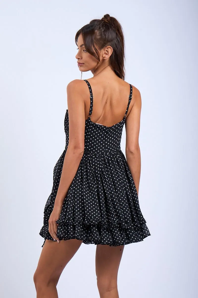 Carolina Polka Dot Mini Dress