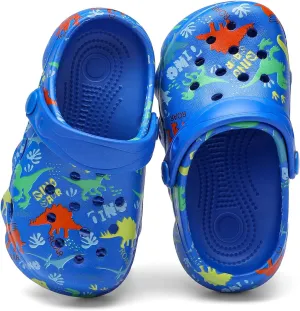 Casual Bright-Colored Clogs for Kid's, Toddlers, Girls, Breathable Lightweight Children's Garden Shoes for Beach Pool, Anti Slip Sandals Clogs, Water Shoes Summer Slides