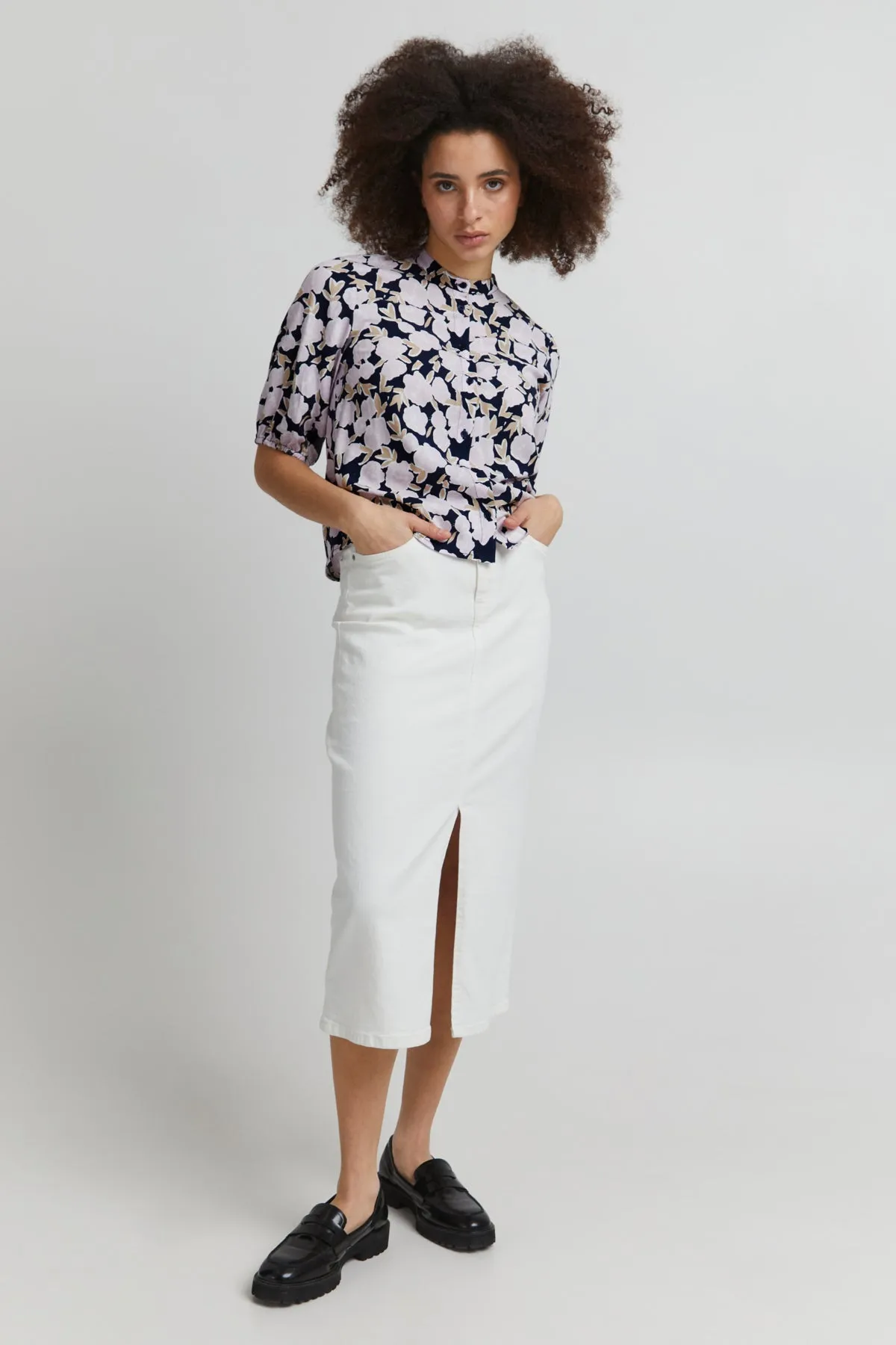 Cefalu Shirt (Lavender Fog)