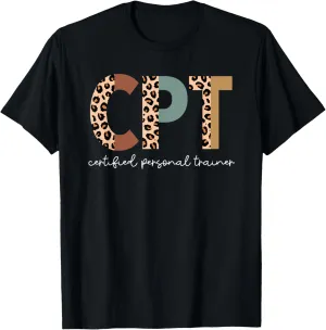 Certified Personal Trainer Fitness Training T-Shirt