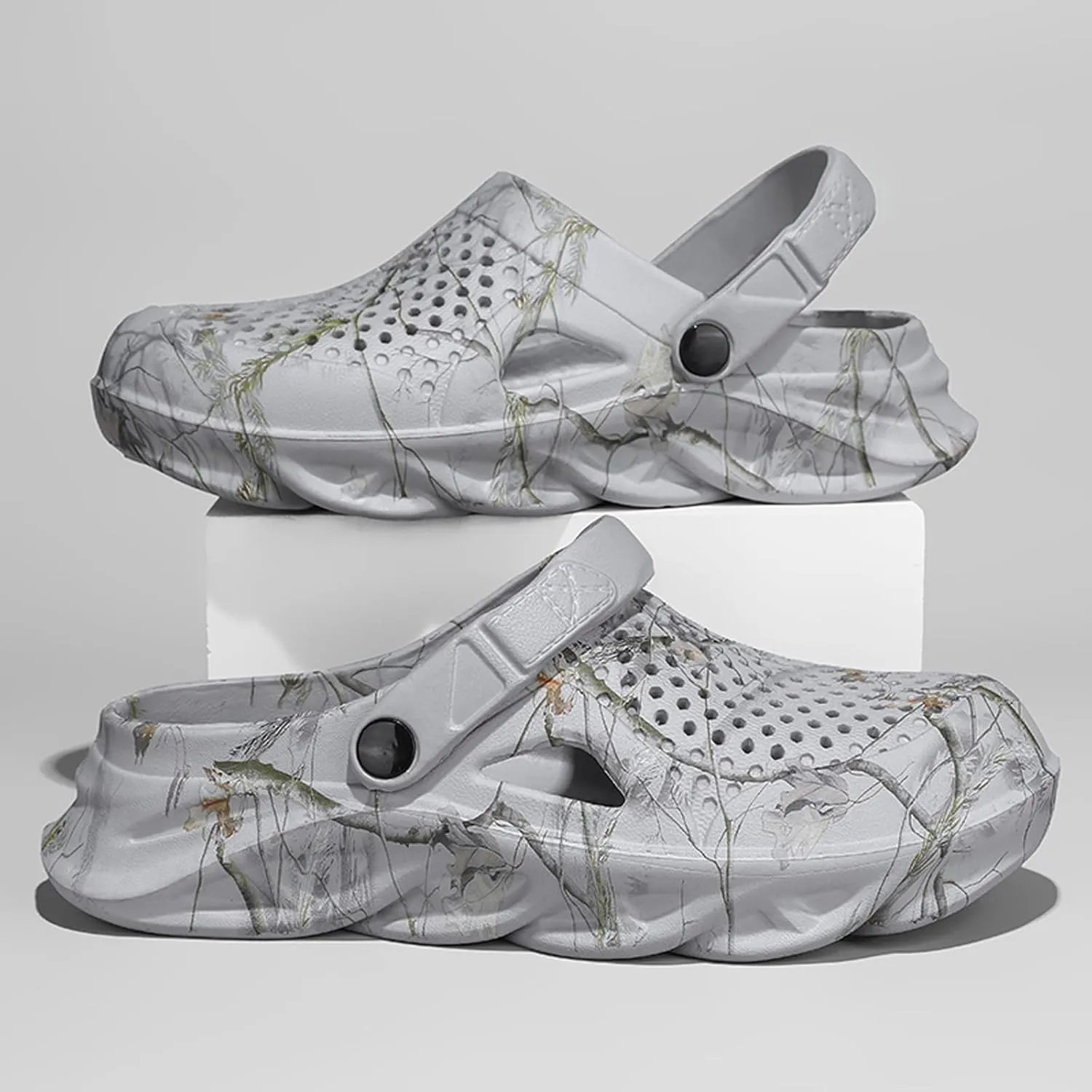 CERYTHRINA Men Garden Clogs Shoes Slippers: Lightweight Casual - Slip On Sandals for Outdoor Summer Beach Walking