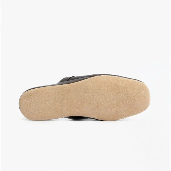 Chaleur PIERO Mens Mule Slippers Brown
