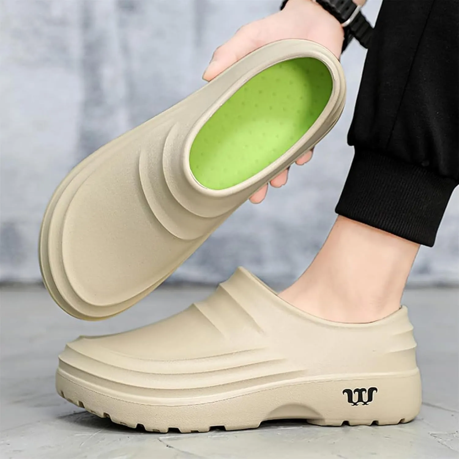 Chef Shoes for Men and Women Slip-Resistant Nursing Shoes Nurse Loafers Kitchen Restaurant Work Comfortable Lightweight & Waterproof Zapatos de Chef Clogs for Women