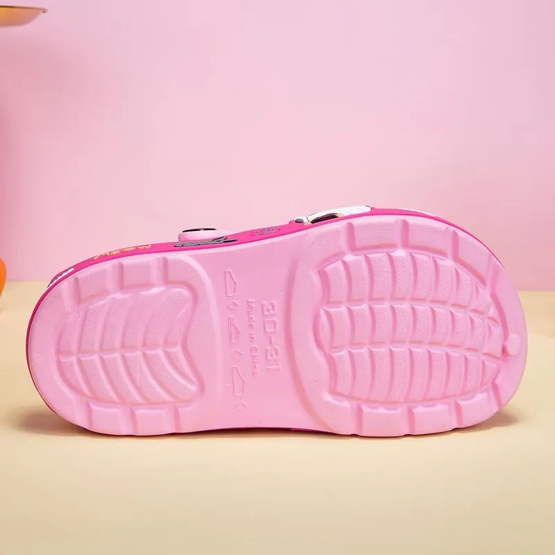 Children Garden Shoes Kids Boys Girls Cute Clogs Toddler Slippers Slip On Beach Pool Sandals Yard Lightweight and Comfortable