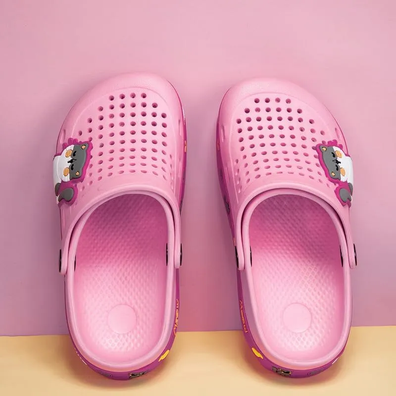 Children Garden Shoes Kids Boys Girls Cute Clogs Toddler Slippers Slip On Beach Pool Sandals Yard Lightweight and Comfortable
