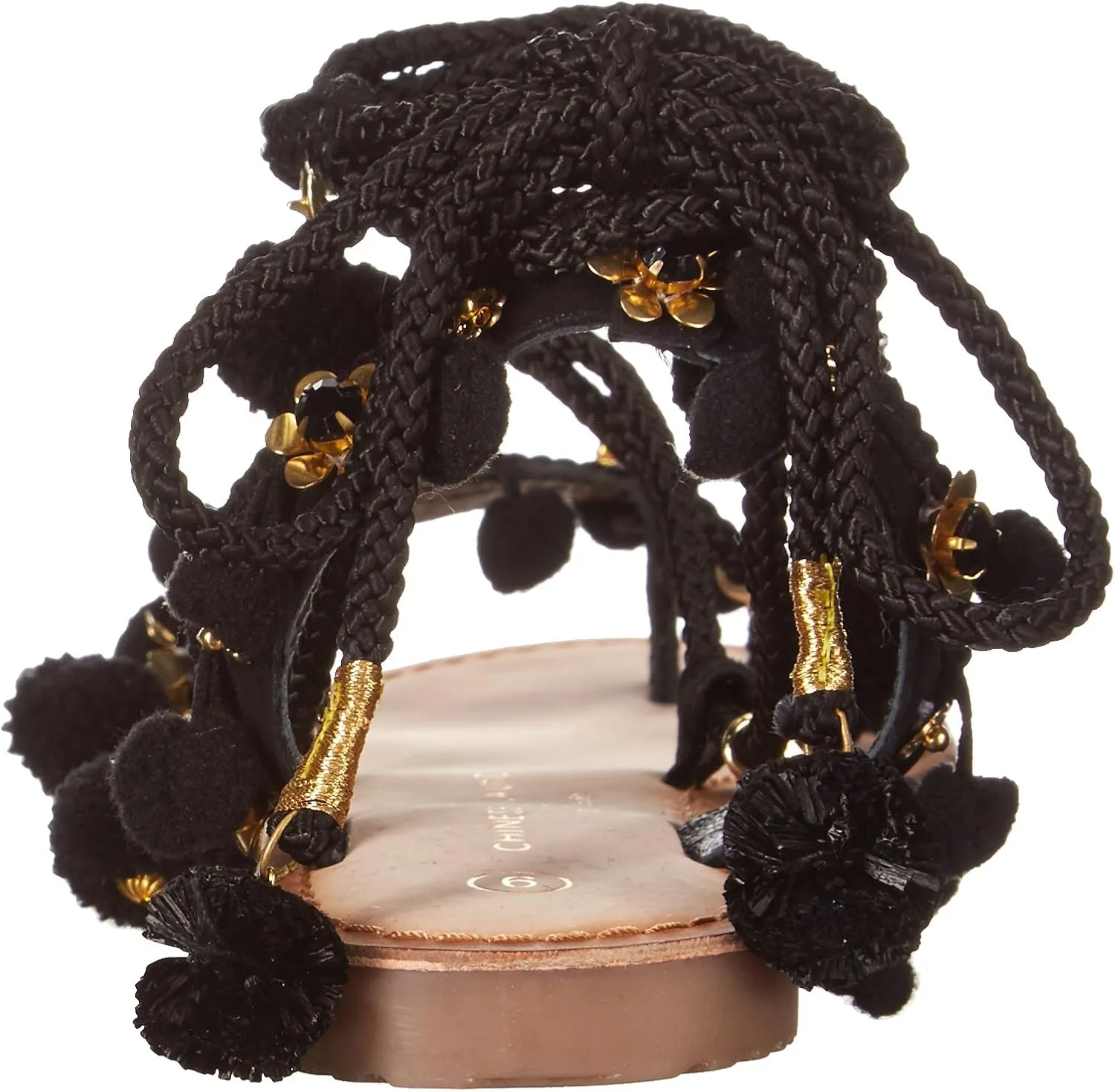 Chinese Laundry Women's Portia Toe Ring Pom Pom Sandal