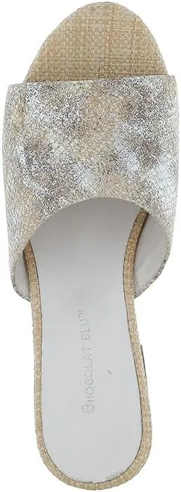 Chocolat Blu Women Shoes Giselle Chunky Platform Slide