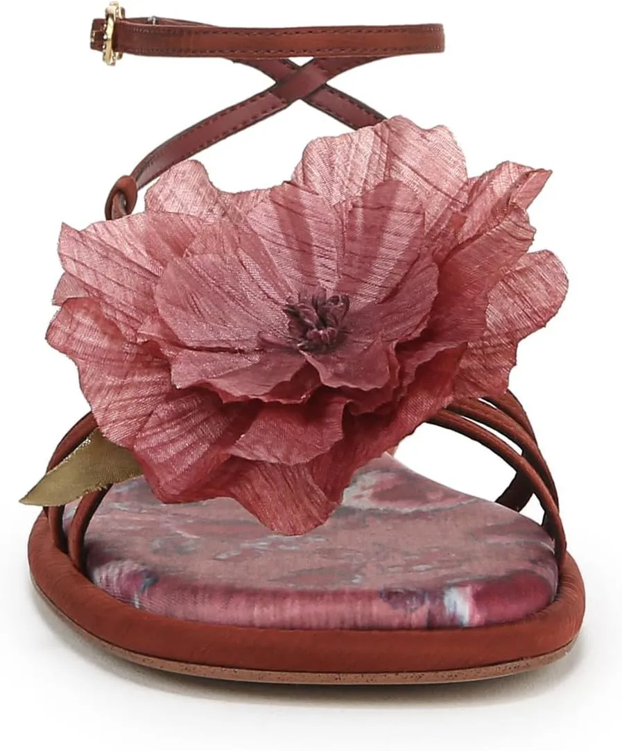 Circus NY by Sam Edelman Women's Olana Flower Flat Sandal