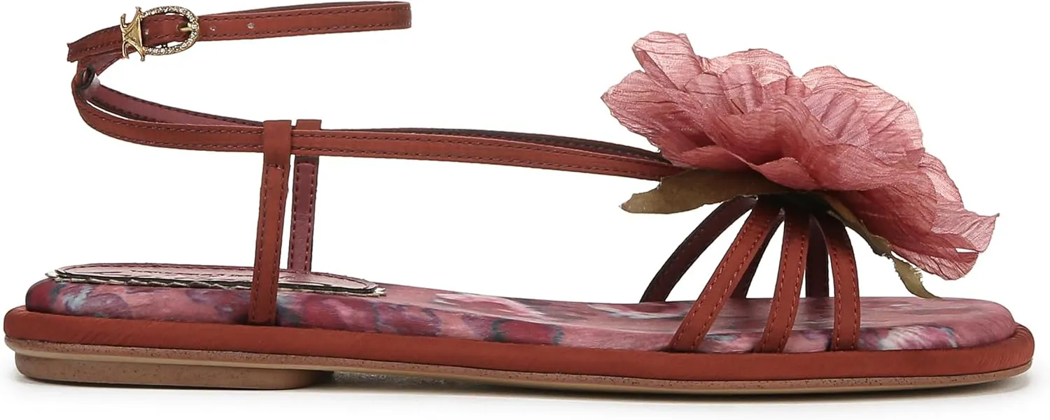 Circus NY by Sam Edelman Women's Olana Flower Flat Sandal