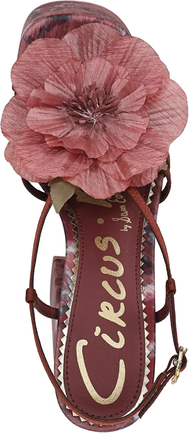 Circus NY by Sam Edelman Women's Siena Flower Heeled Sandal