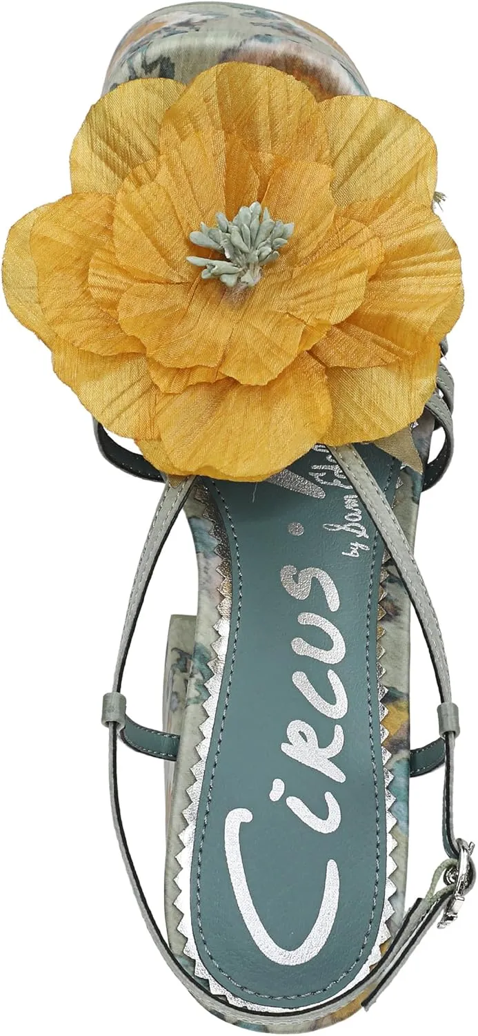 Circus NY by Sam Edelman Women's Siena Flower Heeled Sandal