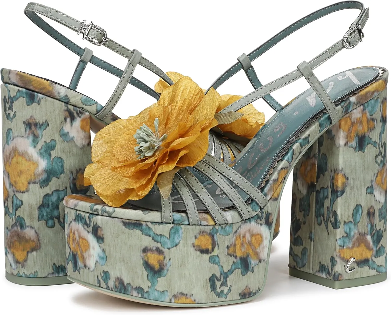 Circus NY by Sam Edelman Women's Siena Flower Heeled Sandal
