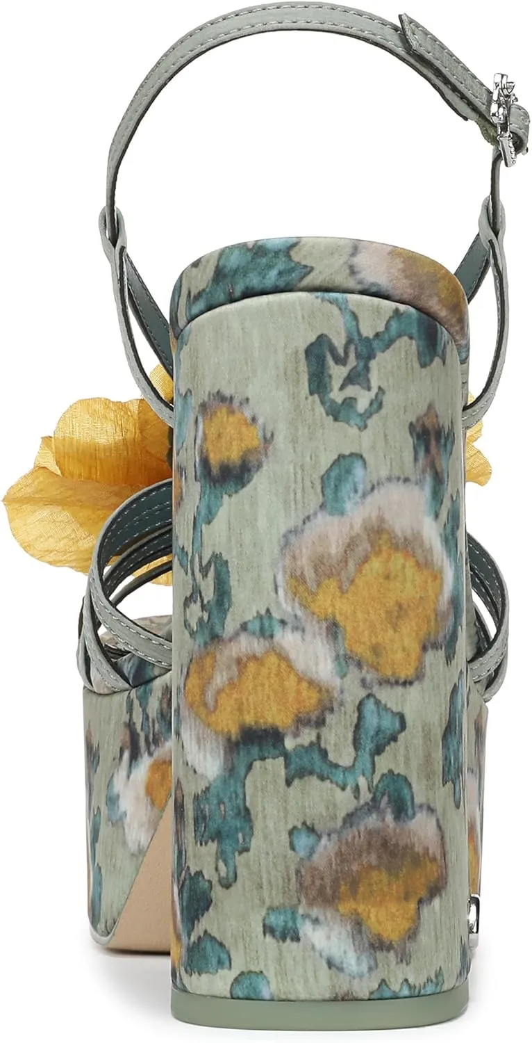 Circus NY by Sam Edelman Women's Siena Flower Heeled Sandal