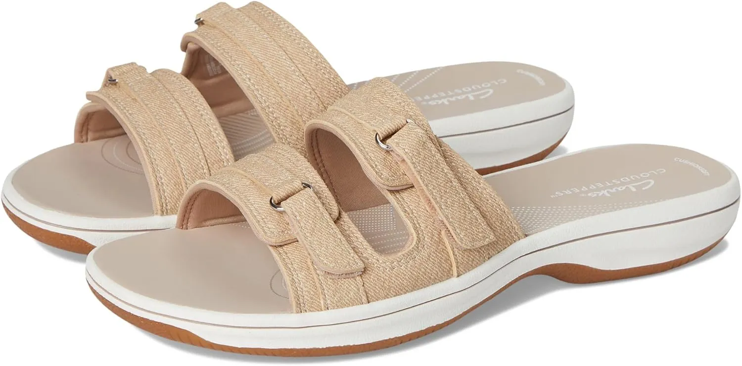 Clarks Women's Breeze Piper Slide Sandal