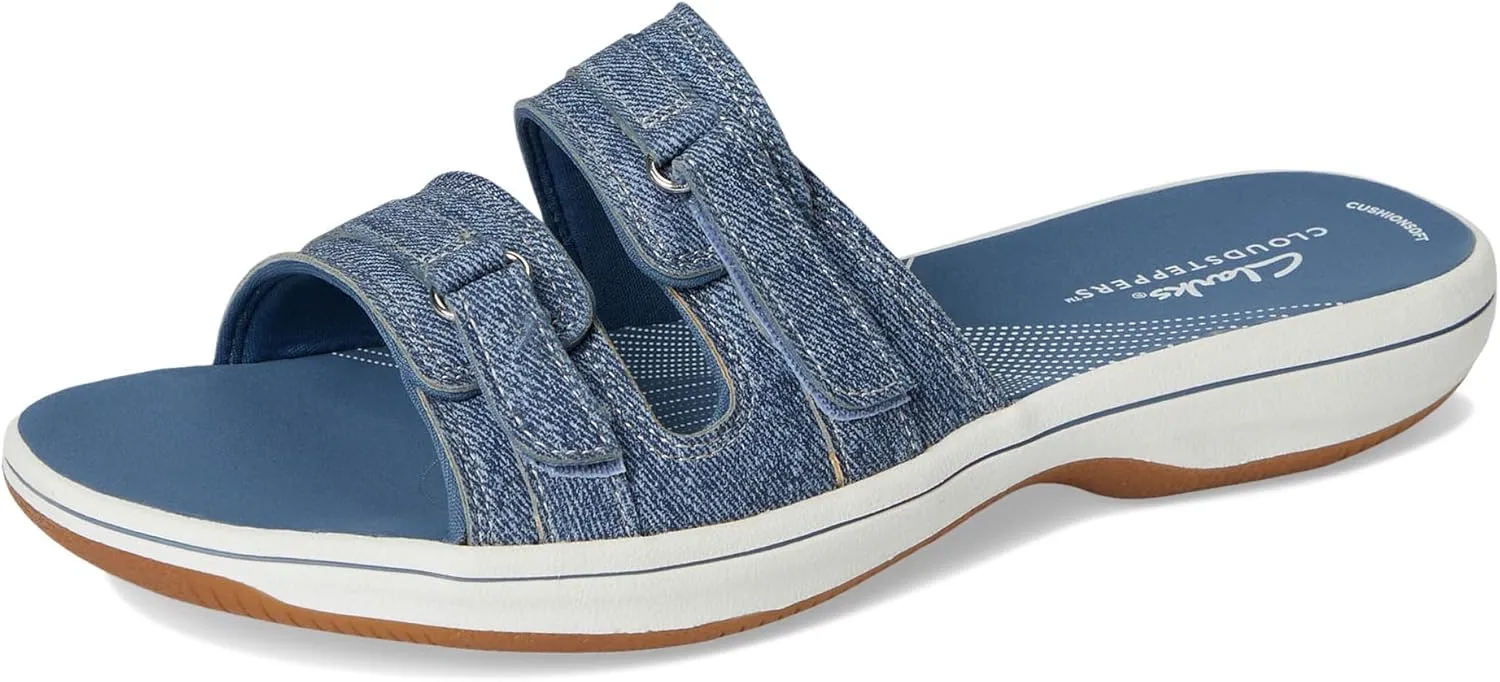 Clarks Women's Breeze Piper Slide Sandal