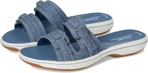 Clarks Women's Breeze Piper Slide Sandal