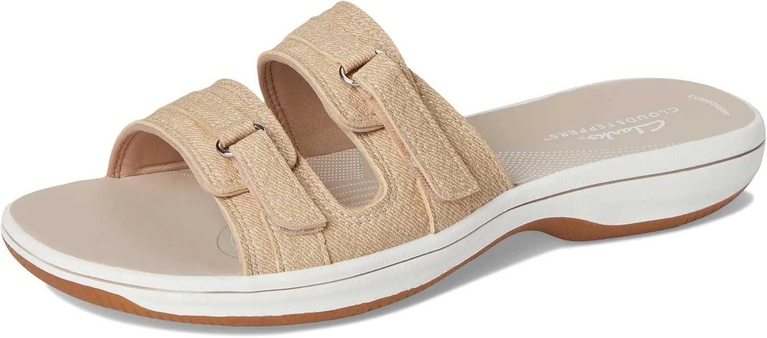 Clarks Women's Breeze Piper Slide Sandal
