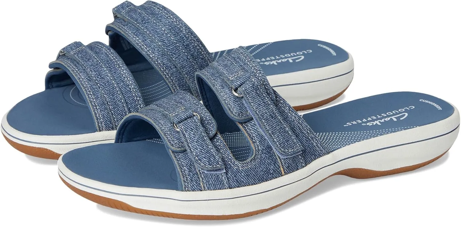 Clarks Women's Breeze Piper Slide Sandal