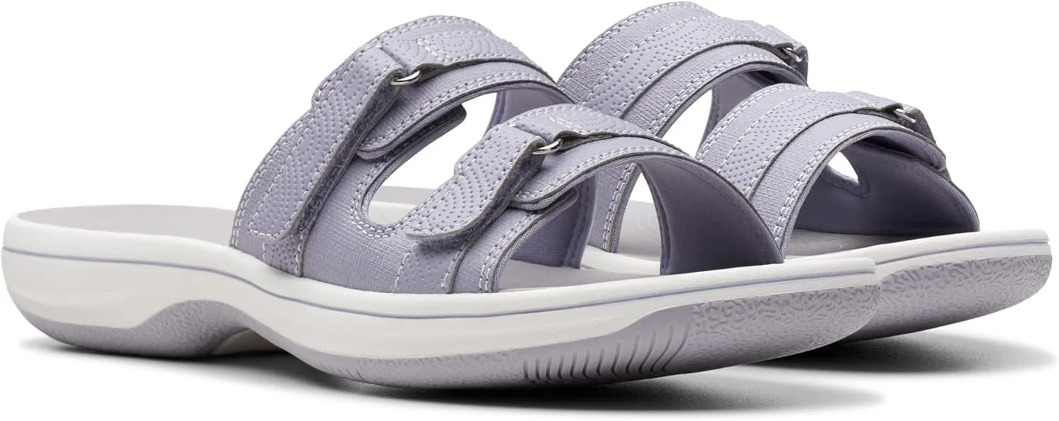 Clarks Women's Breeze Piper Slide Sandal