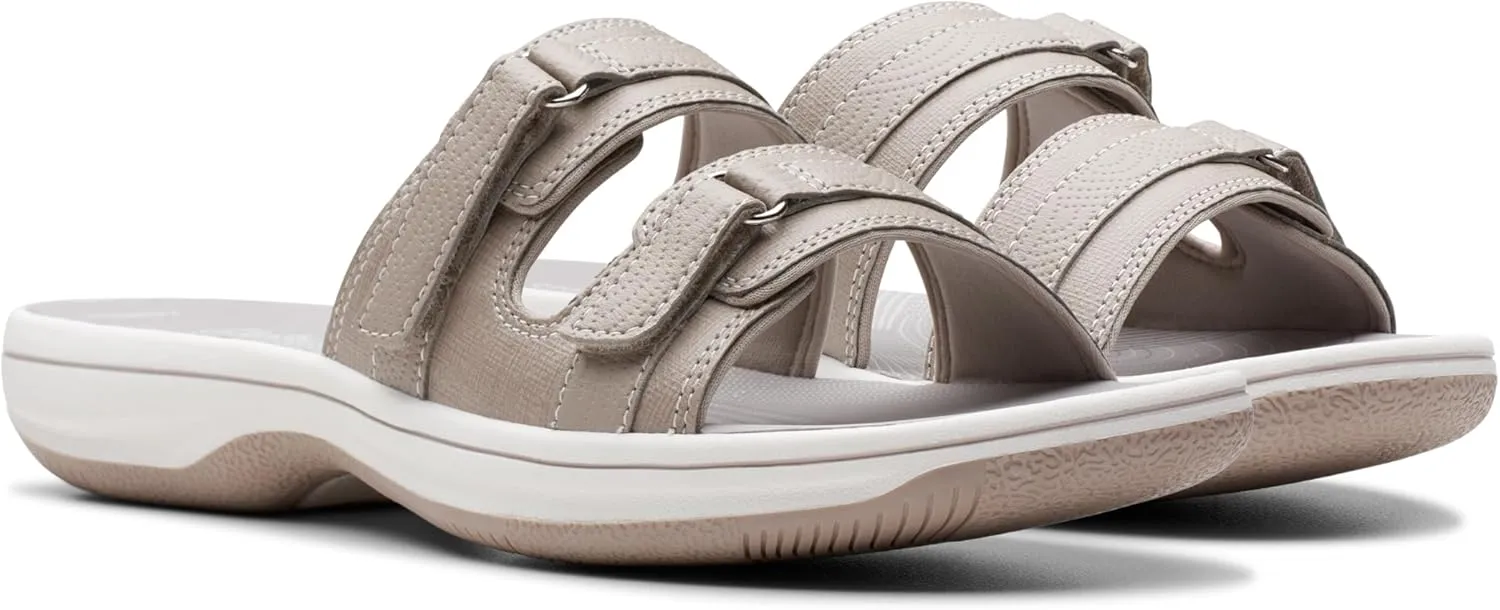 Clarks Women's Breeze Piper Slide Sandal