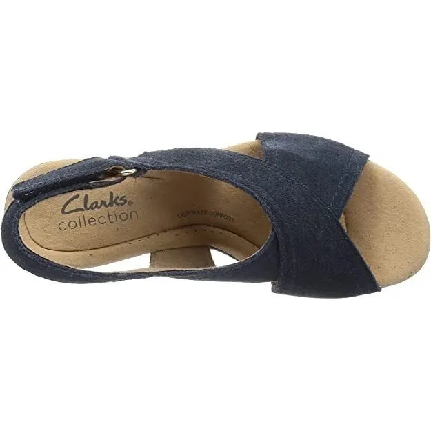 Clarks Women's Giselle Cove Navy