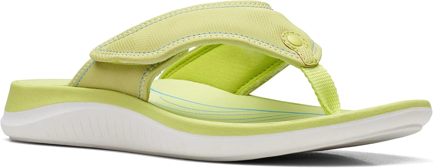 Clarks Women's Glide Post Flip Flop