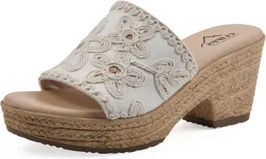 CLIFFS BY WHITE MOUNTAIN Women's Biancia Platform Slide Sandal