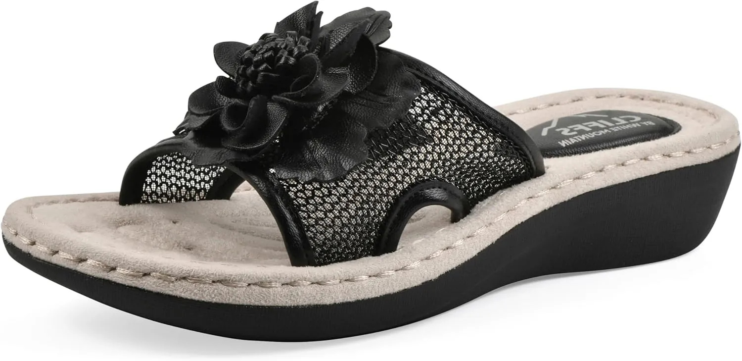 CLIFFS BY WHITE MOUNTAIN Women's Chill Floral Sandal