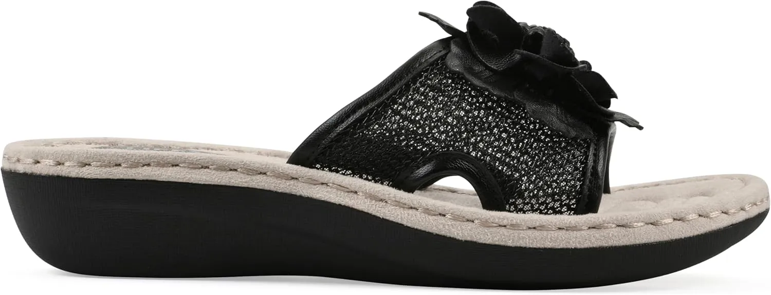 CLIFFS BY WHITE MOUNTAIN Women's Chill Floral Sandal