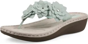 CLIFFS BY WHITE MOUNTAIN Women's Content Floral Sandal