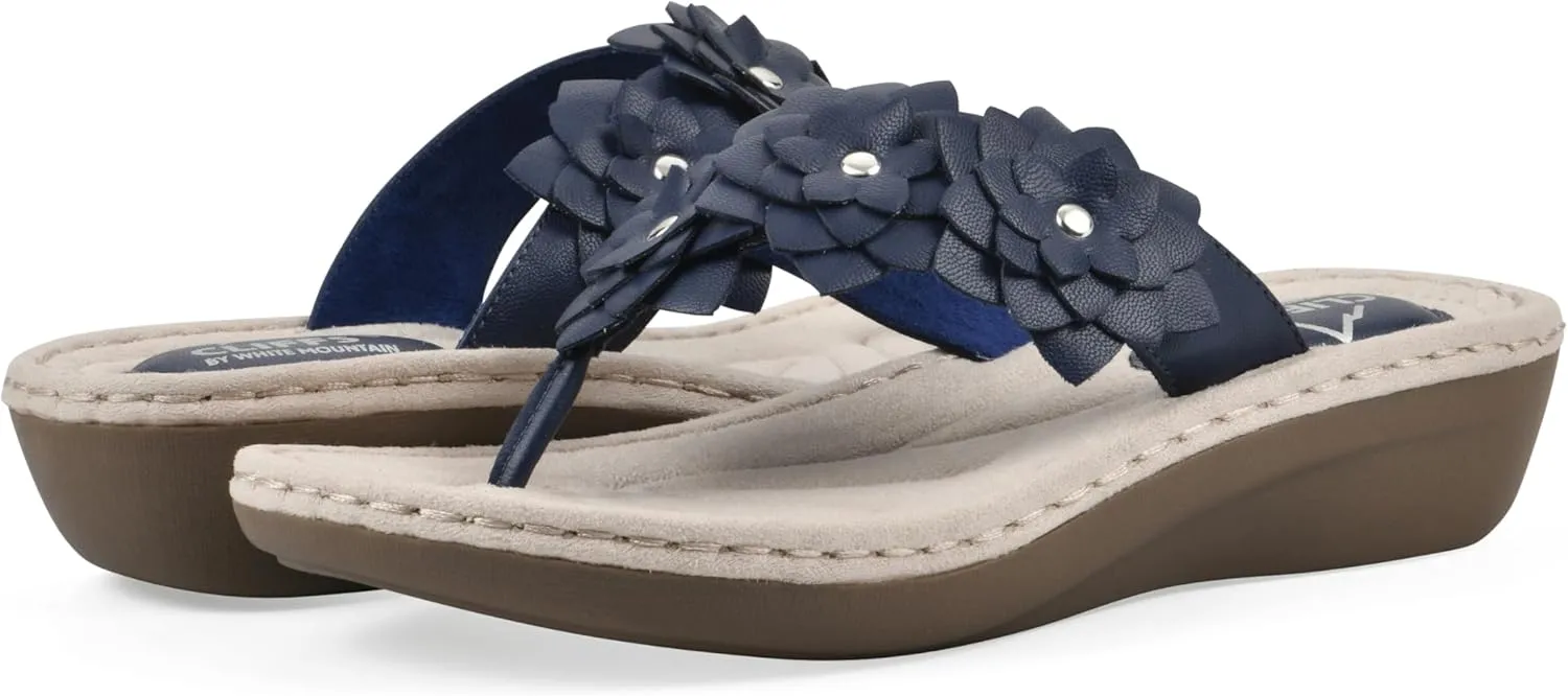 CLIFFS BY WHITE MOUNTAIN Women's Content Floral Sandal