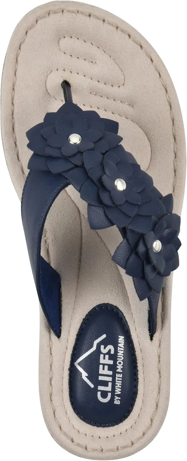 CLIFFS BY WHITE MOUNTAIN Women's Content Floral Sandal