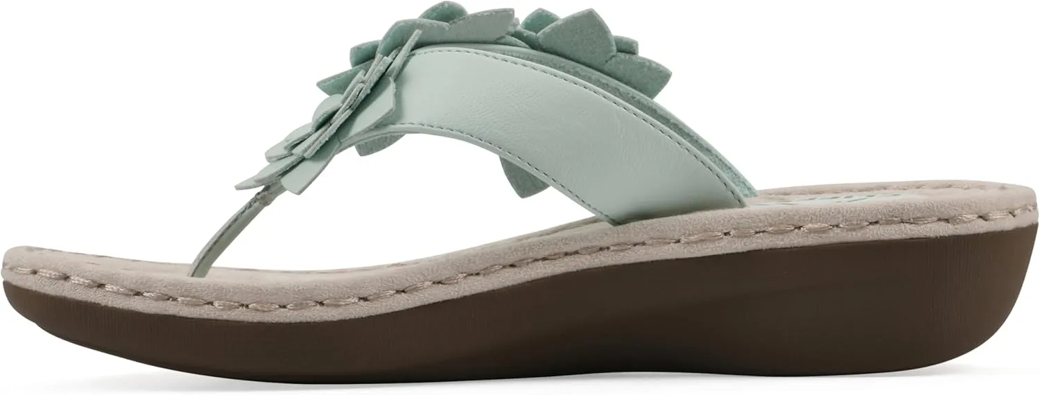 CLIFFS BY WHITE MOUNTAIN Women's Content Floral Sandal