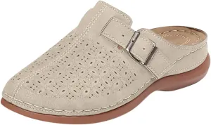 Clogs for Women Mules Summer Comfortable Orthopedic Arch Support Sandals Breathable Closed Toe Slippers Lightweight Outdoor Beach Shoes