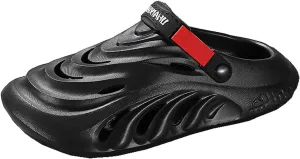 Clogs,Mens & Womens Garden Clogs,Summer Beach Mule Clogs,Anti-Slip Water Shoes Breathable Sandals Slippers,Couple Outdoor Sandals and Slippers,Comfortable and Light On The Feet