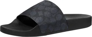 Coach Men's Signature Coated Canvas Pool Slide