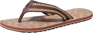 Coach Men's Signature Webbing Flip Flop