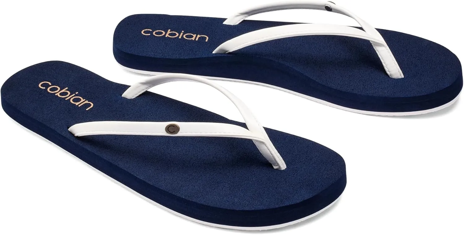 Cobian Nias Bounce Comfortable Beach Flip Flop Skinny Strap Sandals for Women