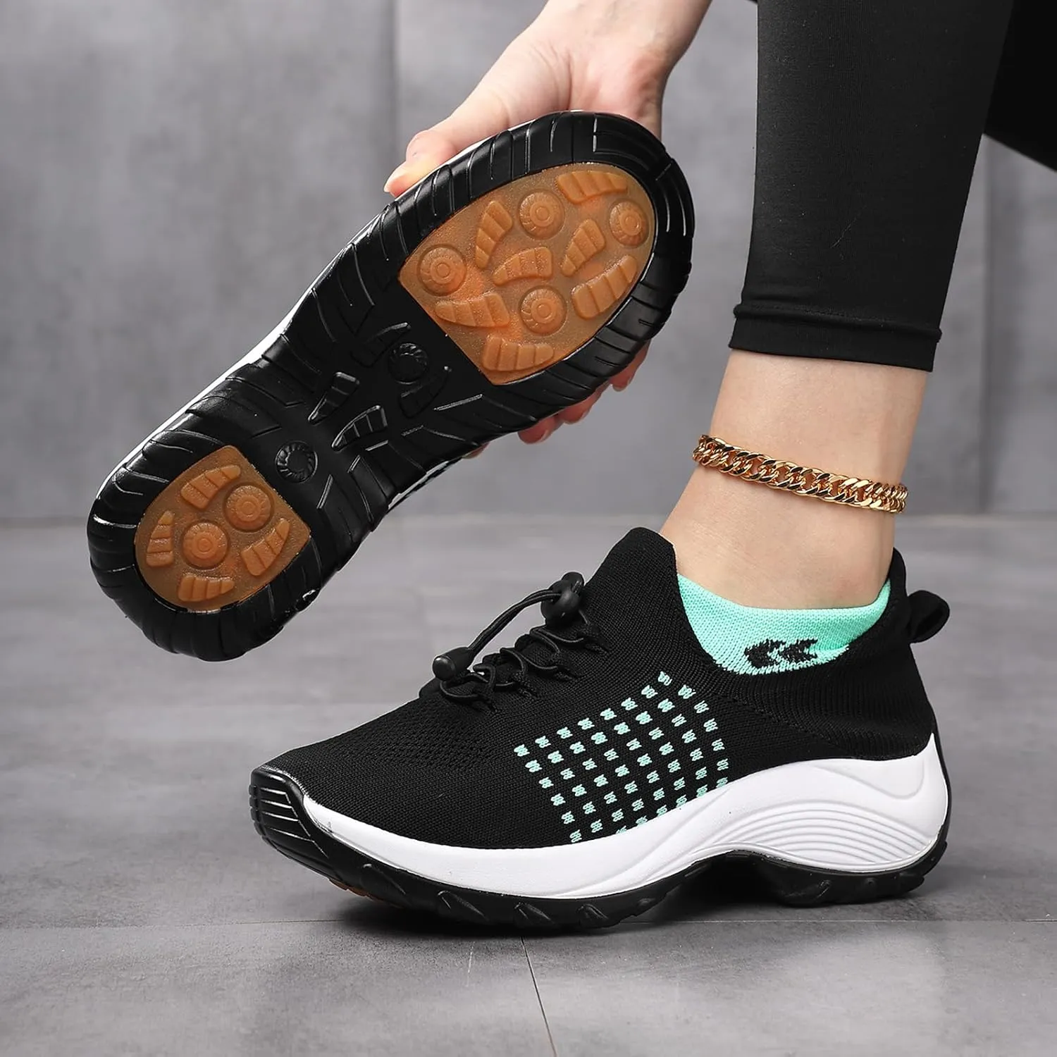 Comfort Orthowear Shoes for Women Men Orthopedic Tennis Shoe Waterproof Comfortable Walking Shoes for Women with Plantar Fasciitis Air Cushion Ortho Breathable Stretch Cushion Orthopedic Sneakers