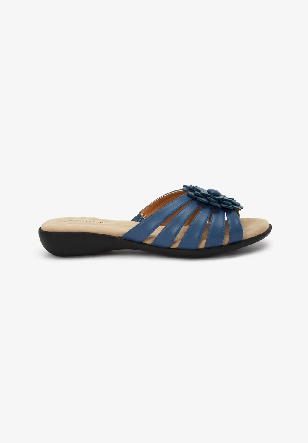 Comfortview Women's Wide Width The Abigail Sandal