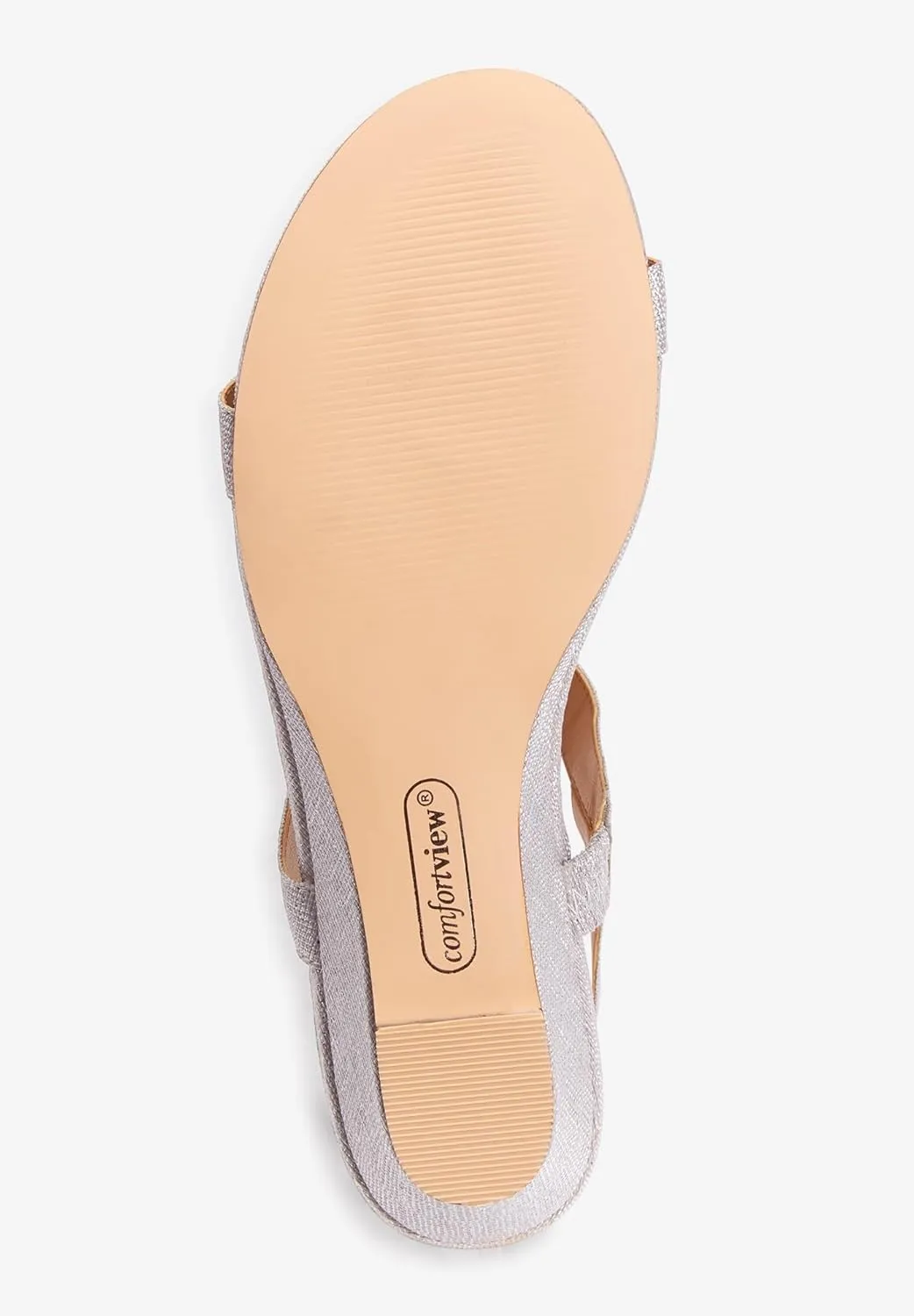 Comfortview Women's Wide Width The Carina Slingback