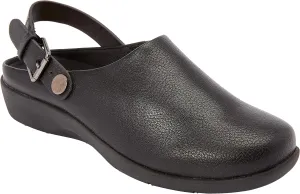 Comfortview Women's Wide Width The Indigo Convertible Mule