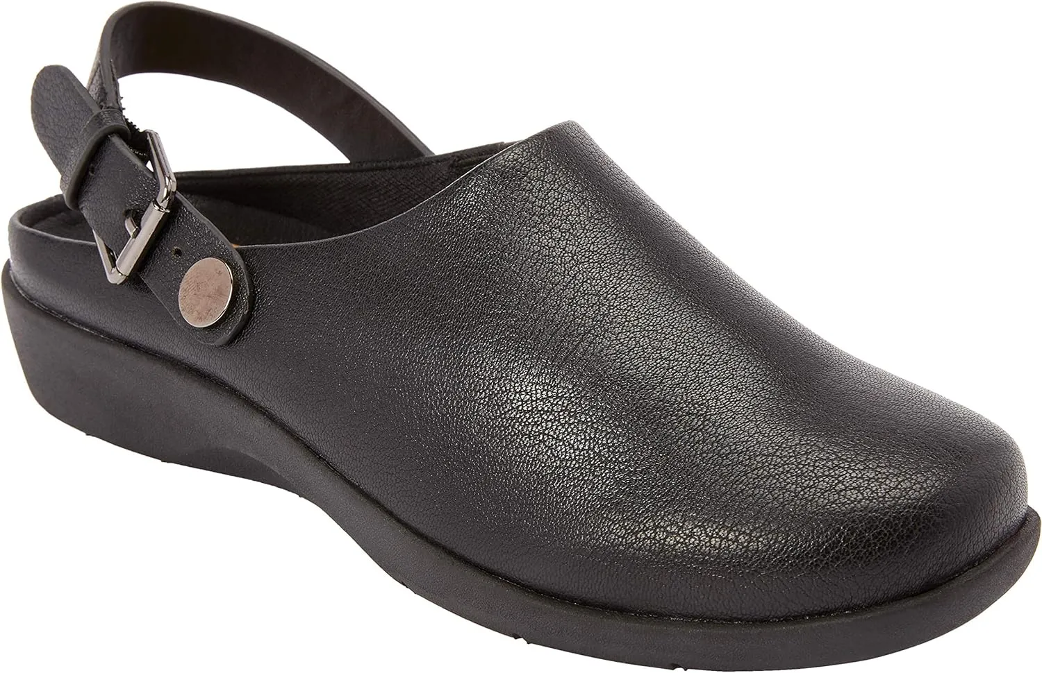 Comfortview Women's Wide Width The Indigo Convertible Mule