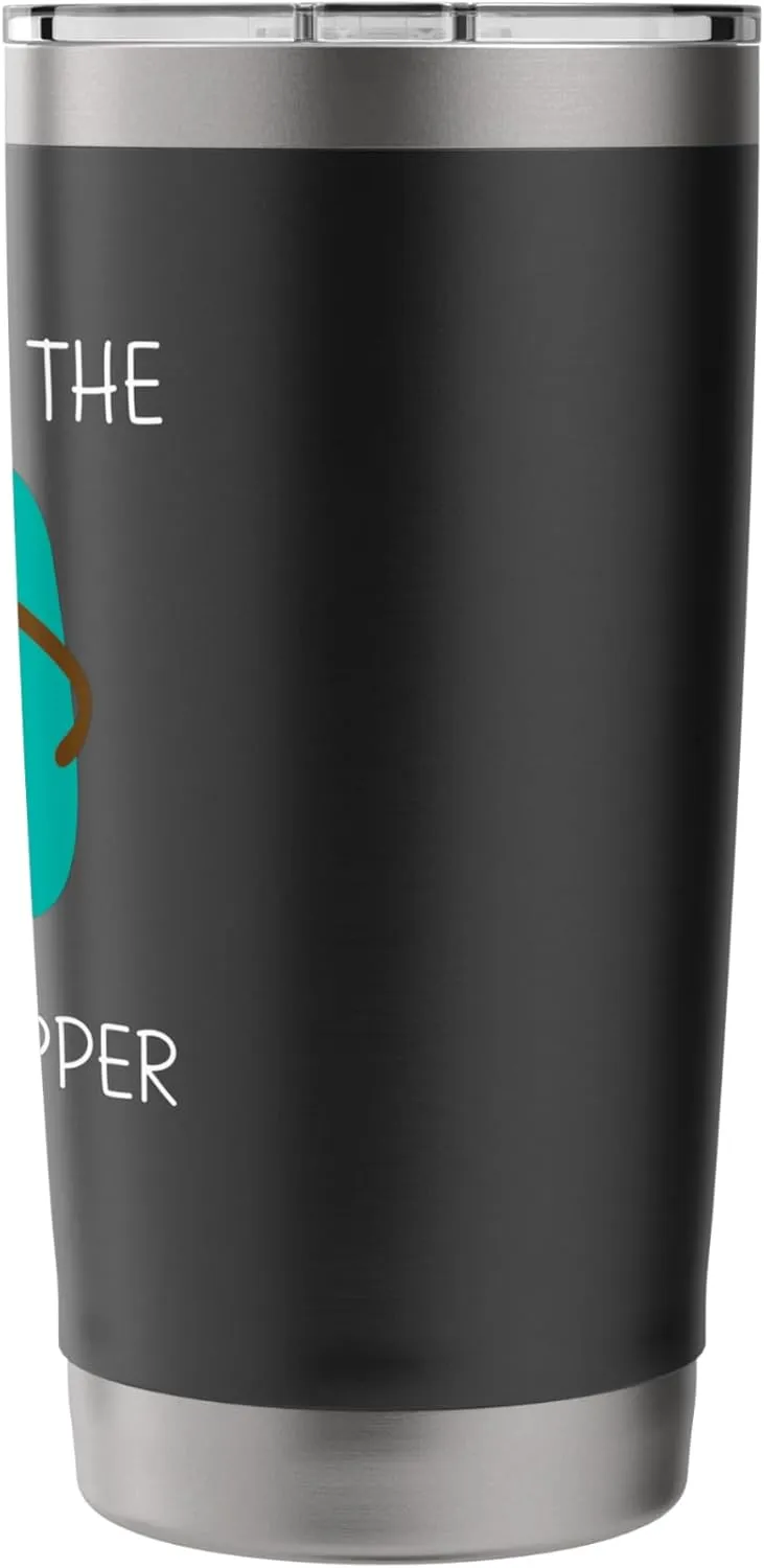 Cool Flip Flops For Men Women Flip Flop Slippers Vacation Stainless Steel Insulated Tumbler