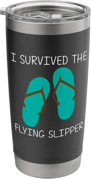 Cool Flip Flops For Men Women Flip Flop Slippers Vacation Stainless Steel Insulated Tumbler